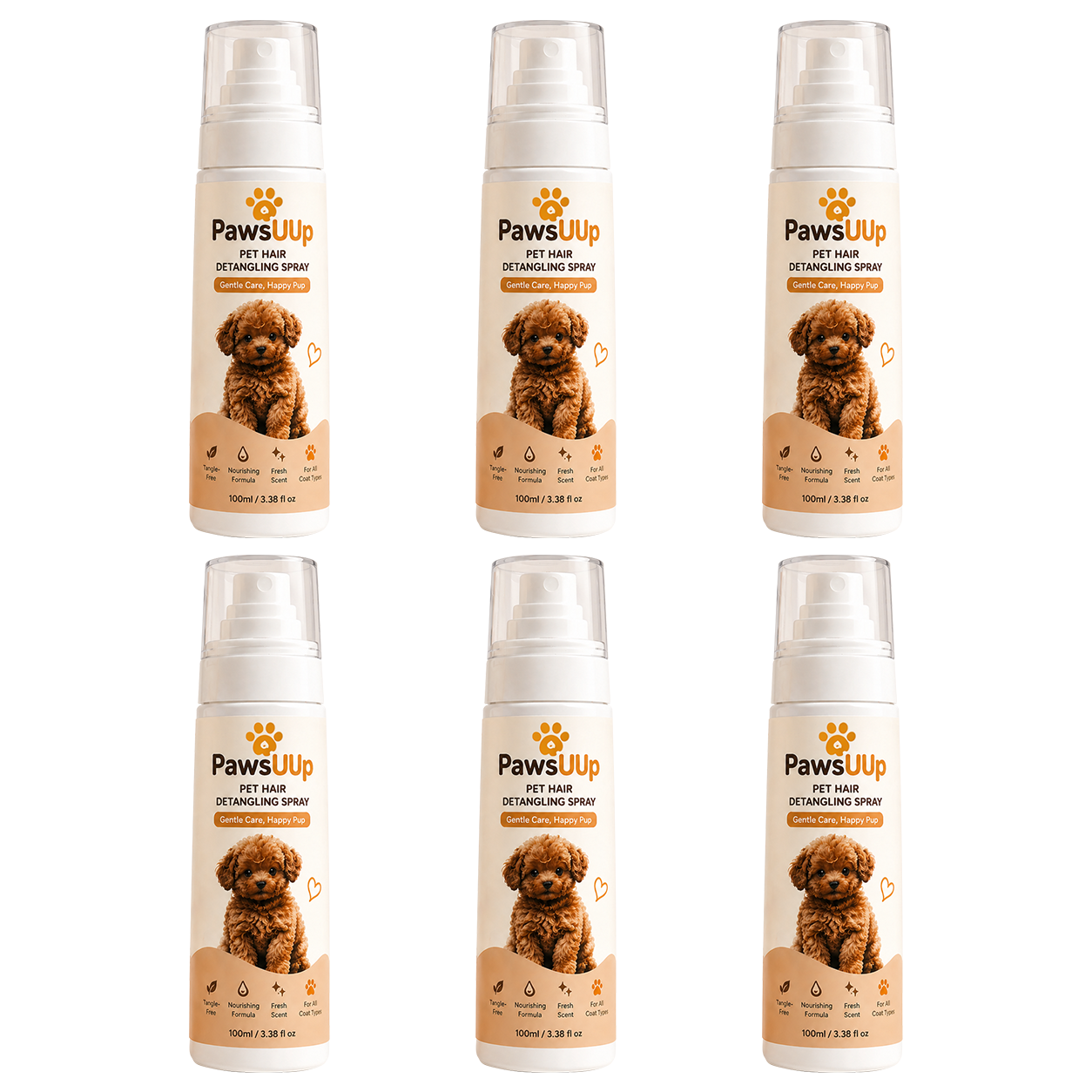 🐾🐾 PawsUUp Pet Detangling Spray