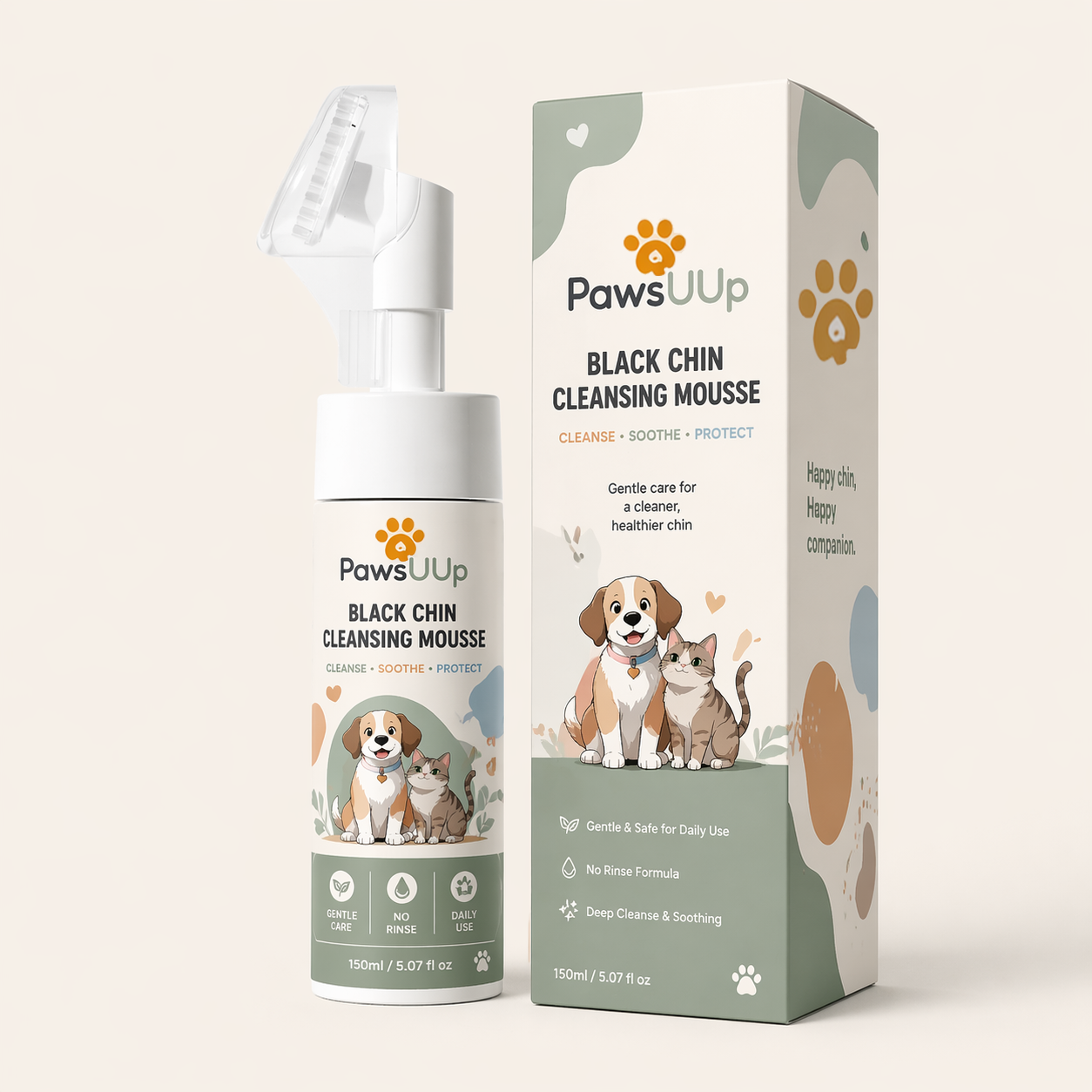 🐾 PawsUUp Pet Chin Cleaner 🐾
