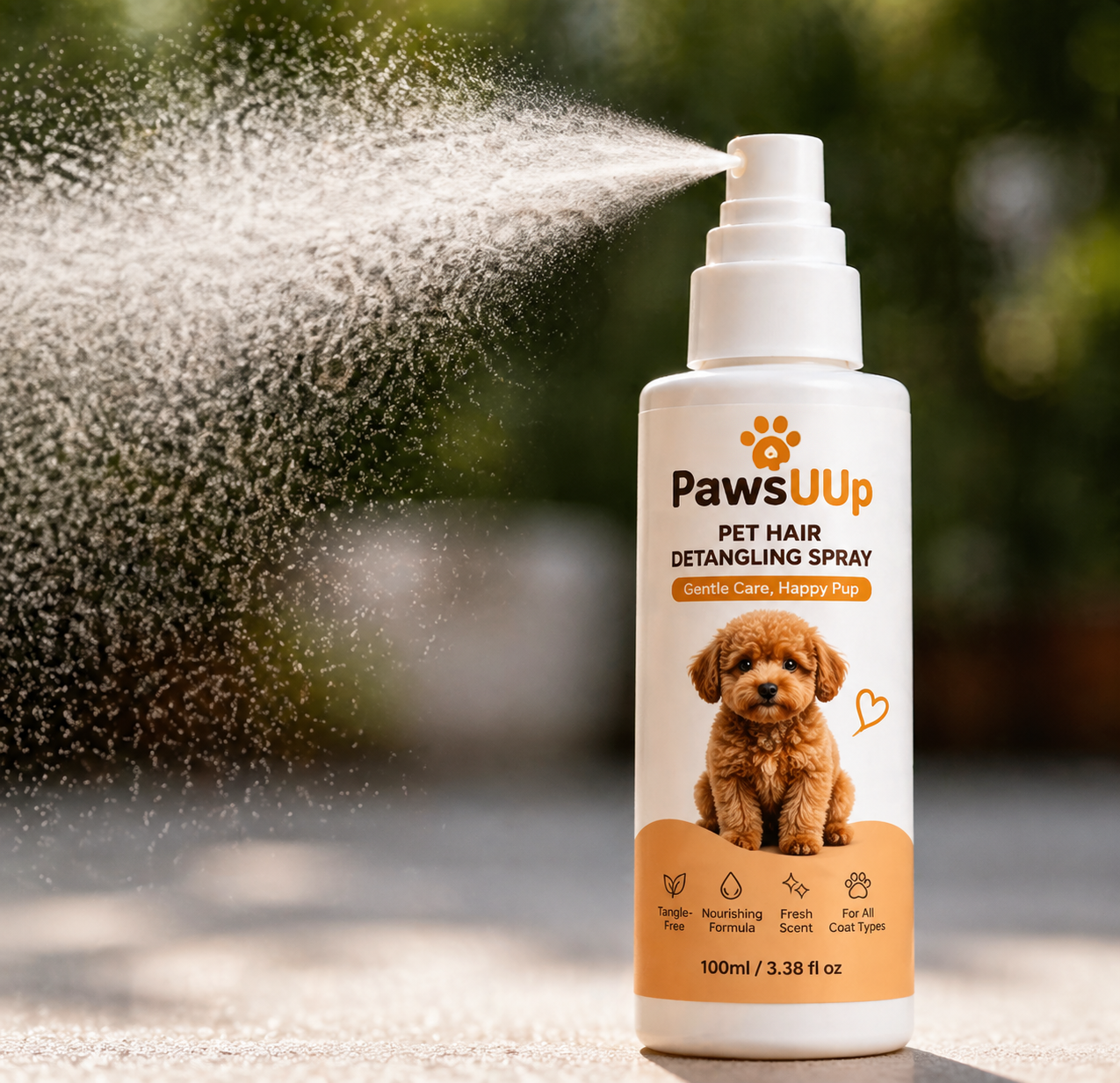 🐾🐾 PawsUUp Pet Detangling Spray