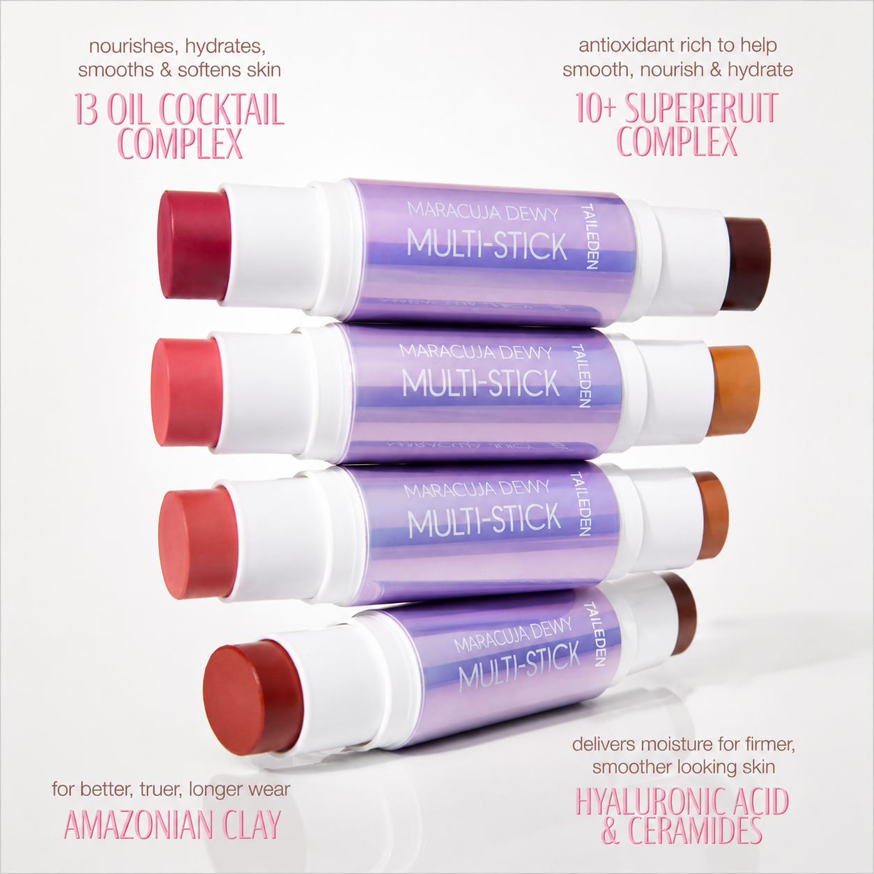 Double-Ended Blush & Bronzer Stick + Free Brush