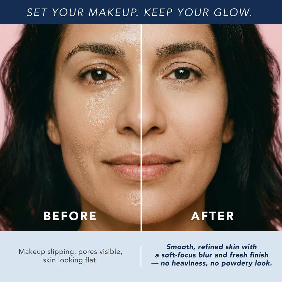 NEW!PawsUUp WaterBlur Powder Talc-Free Setting Powder with Blur and Set brush
