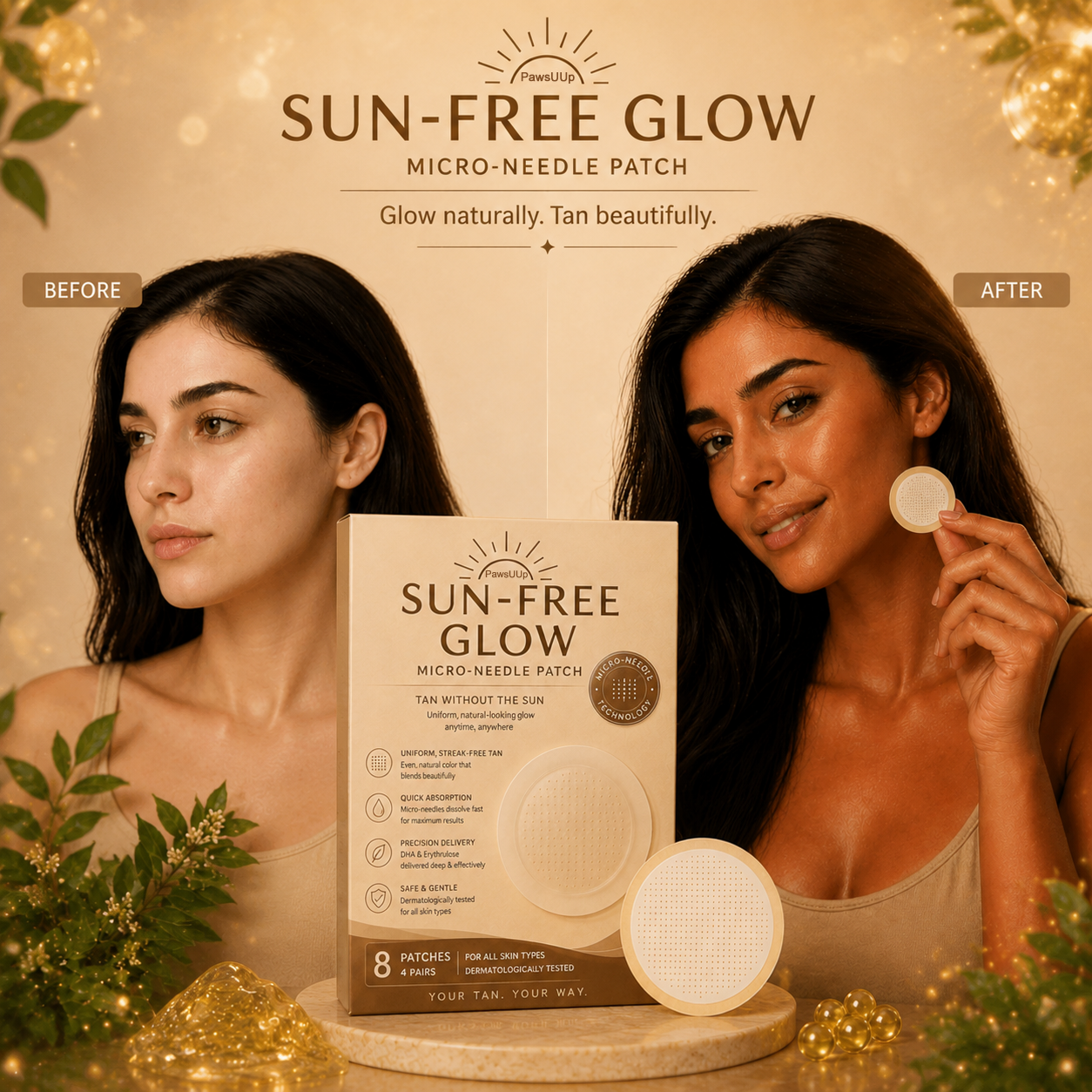 SunFree Transdermal Tanning Patch