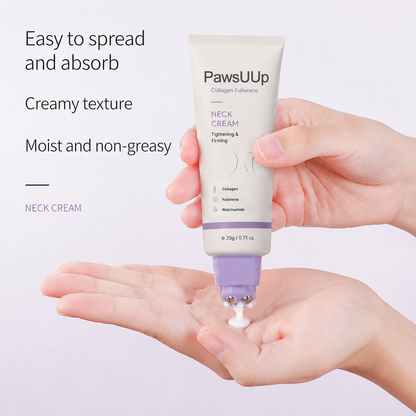 All-in-One Roller Massage Cream 🧴 Collagen & Hyaluronic Acid | Firm, Lift & Smooth Skin from Neck to Body