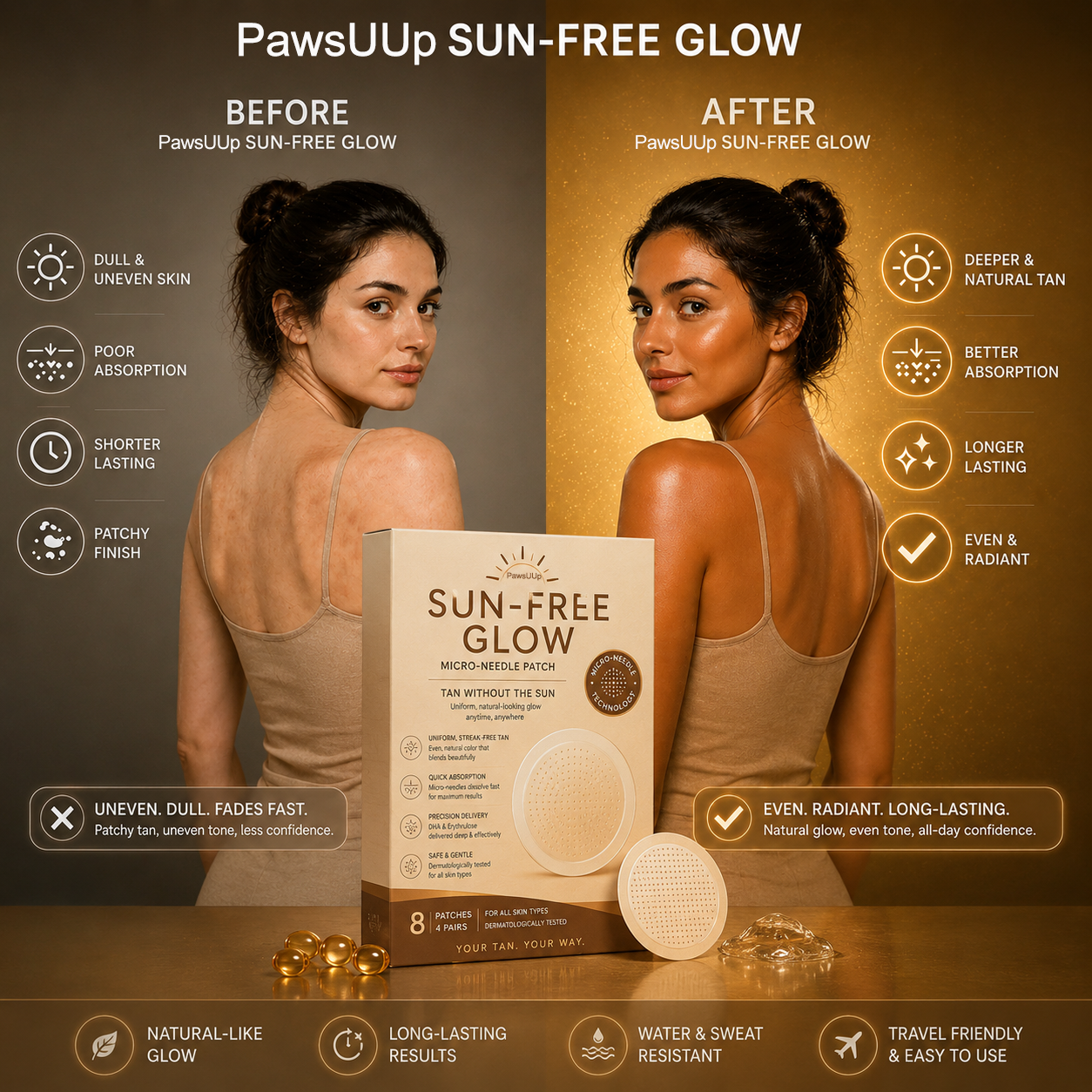 SunFree Transdermal Tanning Patch